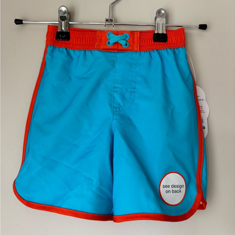 NWT Wonder Nation Lion Swim Trunks 2T